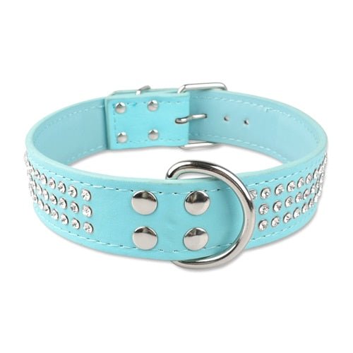 Crystal Studded Large Dog Collar - Pawsitivetrends