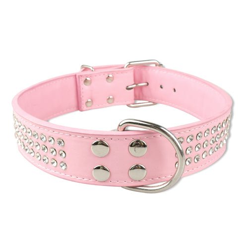 Crystal Studded Large Dog Collar - Pawsitivetrends