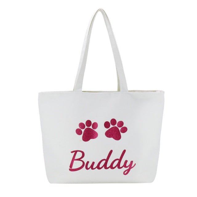 Custom Canvas Dog Tote Bag - Pawsitivetrends