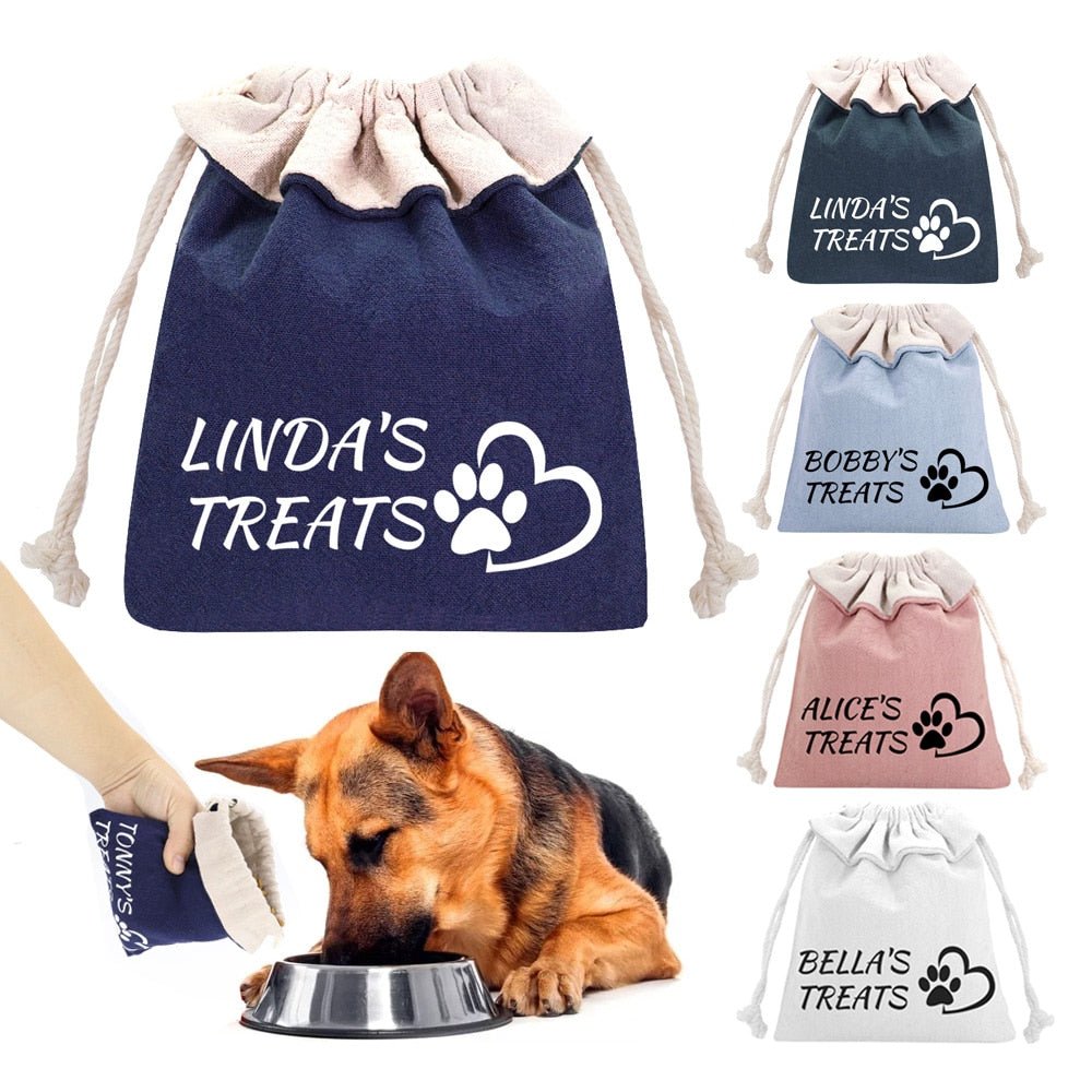 Custom Pet Treat Bag - Pawsitivetrends