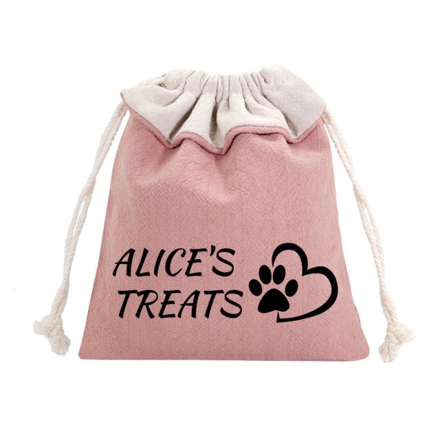 Custom Pet Treat Bag - Pawsitivetrends