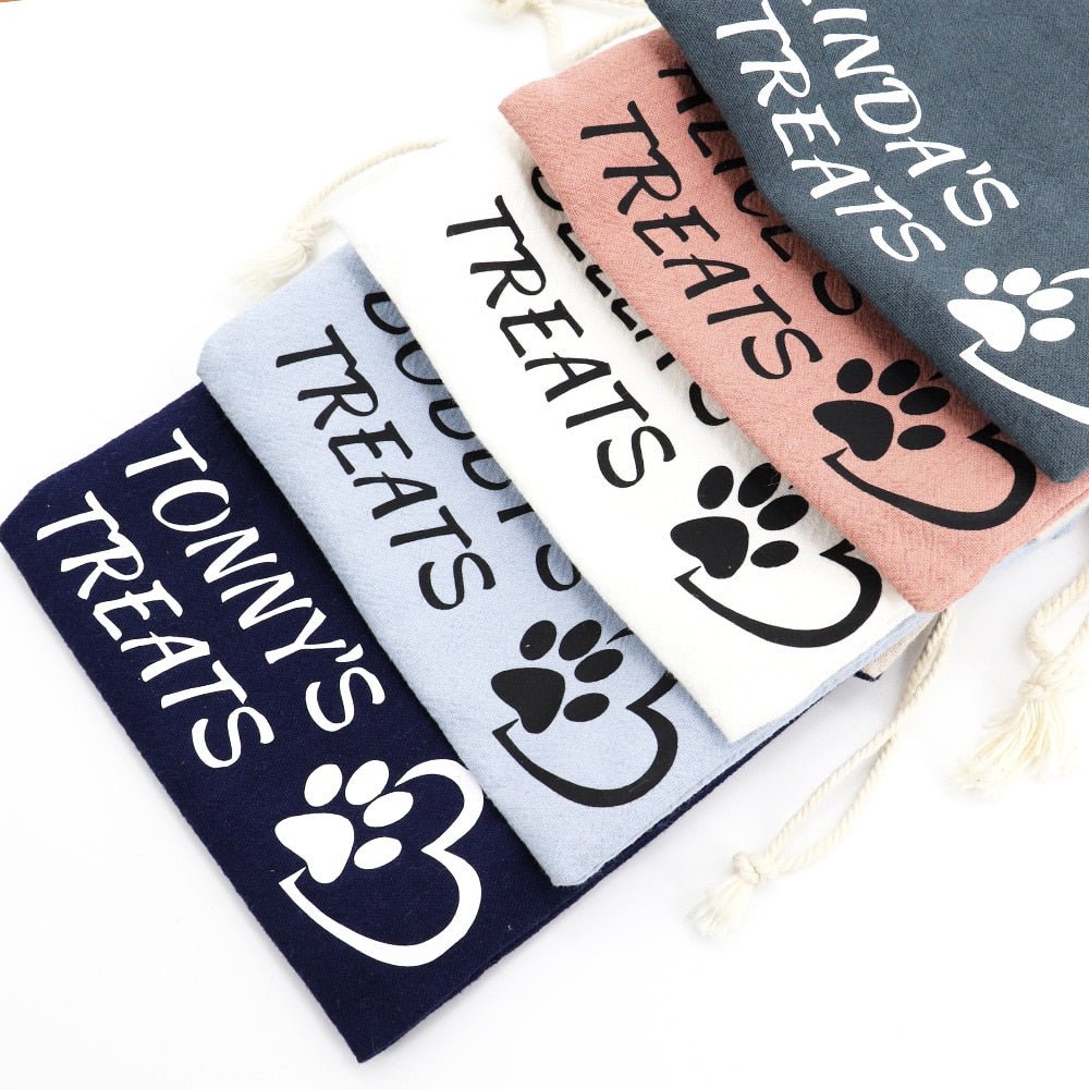 Custom Pet Treat Bag - Pawsitivetrends