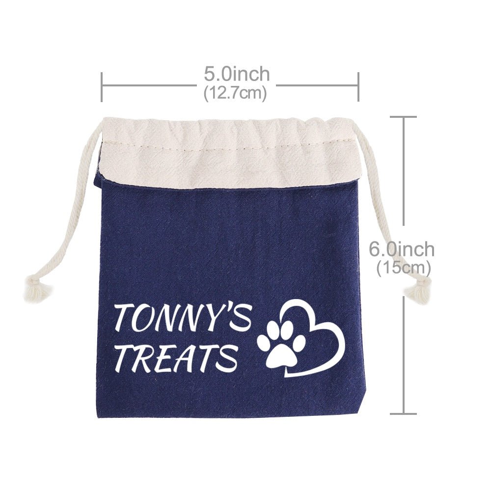 Custom Pet Treat Bag - Pawsitivetrends