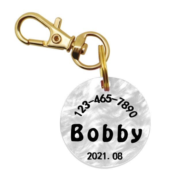 Customized ID Tags W Birthday - Pawsitivetrends