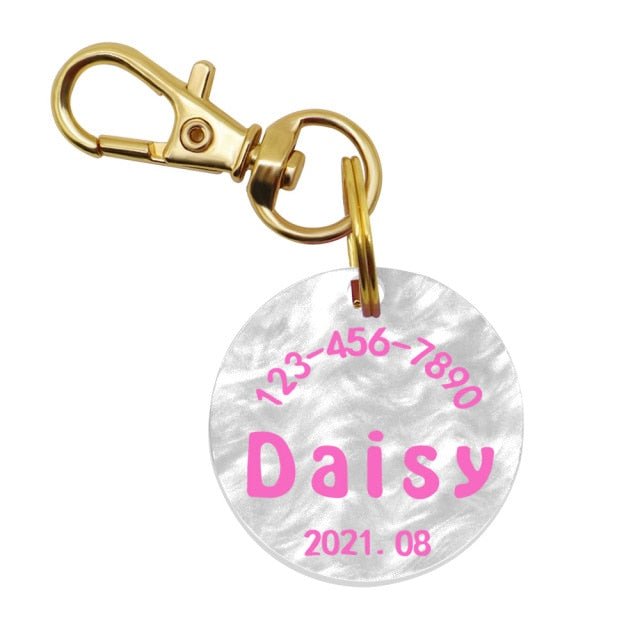 Customized ID Tags W Birthday - Pawsitivetrends