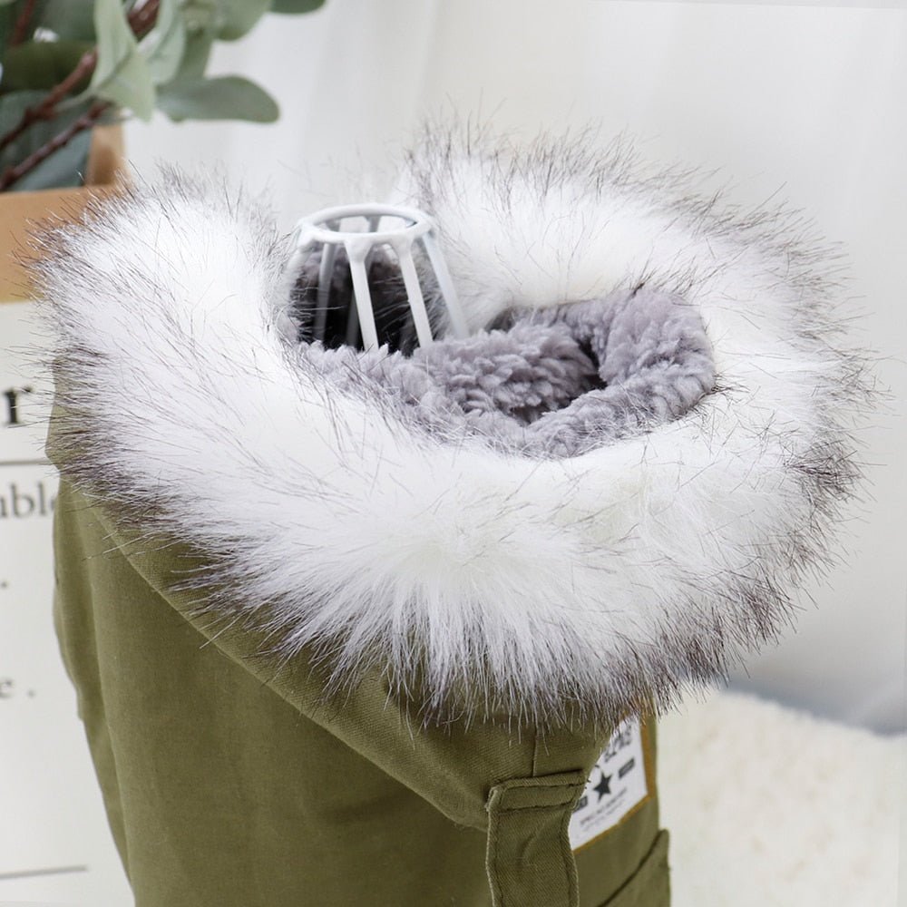 Hooded Fur Jacket - Pawsitivetrends