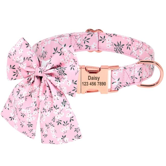 Personalized Bowknot Collar - Pawsitivetrends