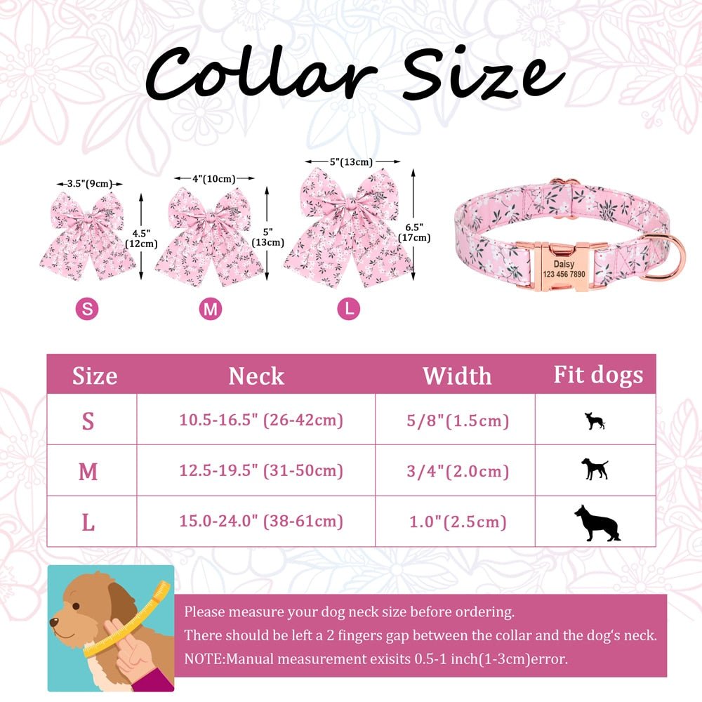 Personalized Bowknot Collar - Pawsitivetrends