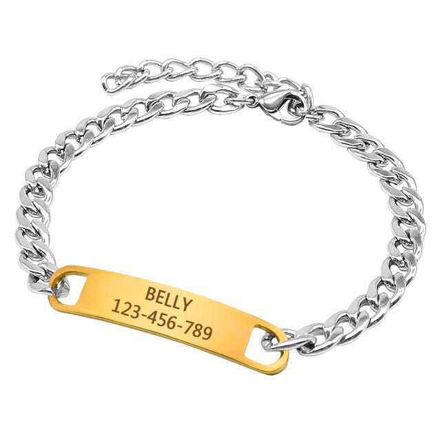 Personalized Engraved Chain Collar - Pawsitivetrends