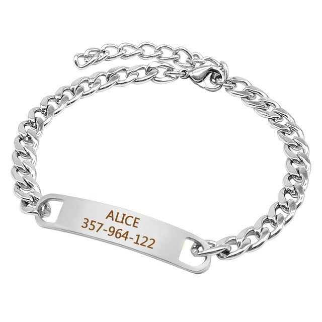 Personalized Engraved Chain Collar - Pawsitivetrends