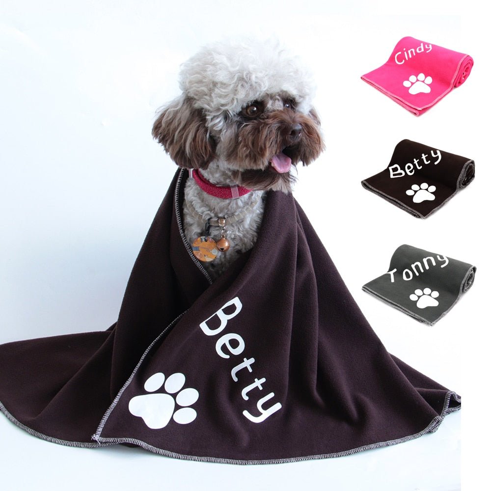 Personalized Pet Blanket - Pawsitivetrends