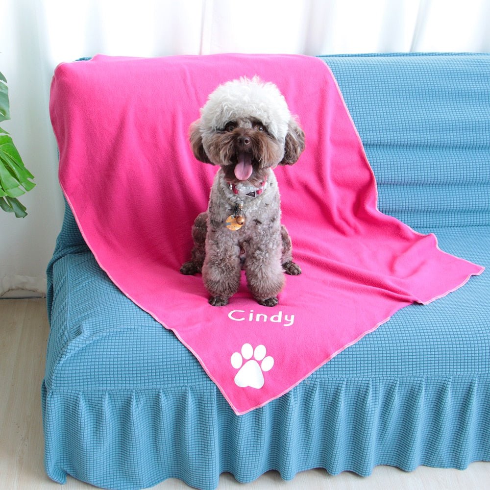 Personalized Pet Blanket - Pawsitivetrends