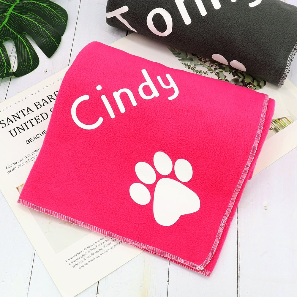 Personalized Pet Blanket - Pawsitivetrends