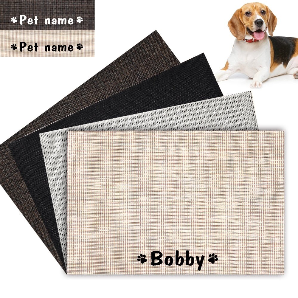 Personalized Pet Feeder Pad - Pawsitivetrends