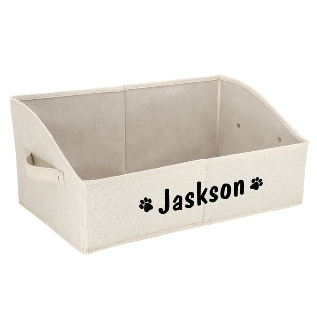 Personalized Pet Storage Basket - Pawsitivetrends