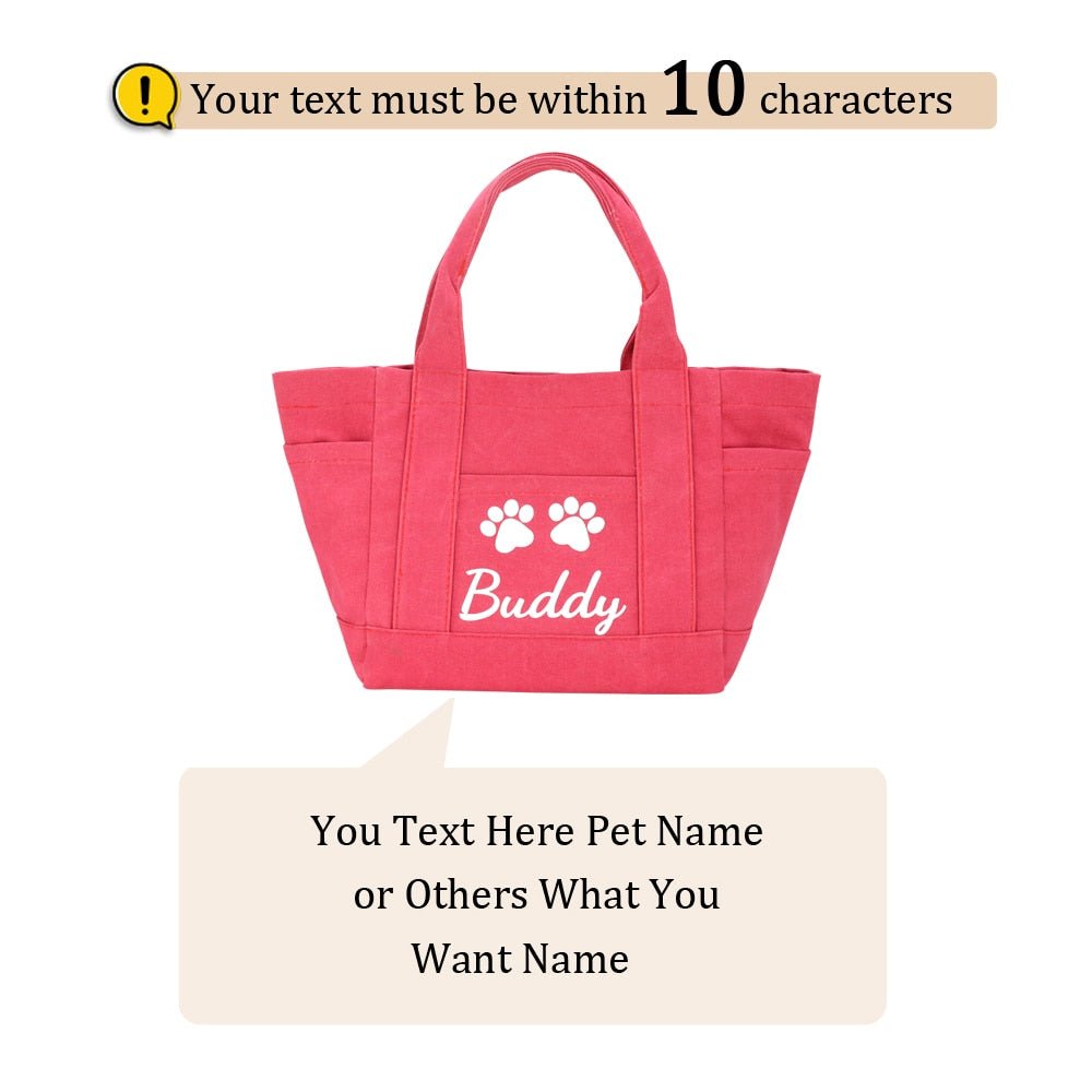 Personalized Pet Tote Bag - Pawsitivetrends