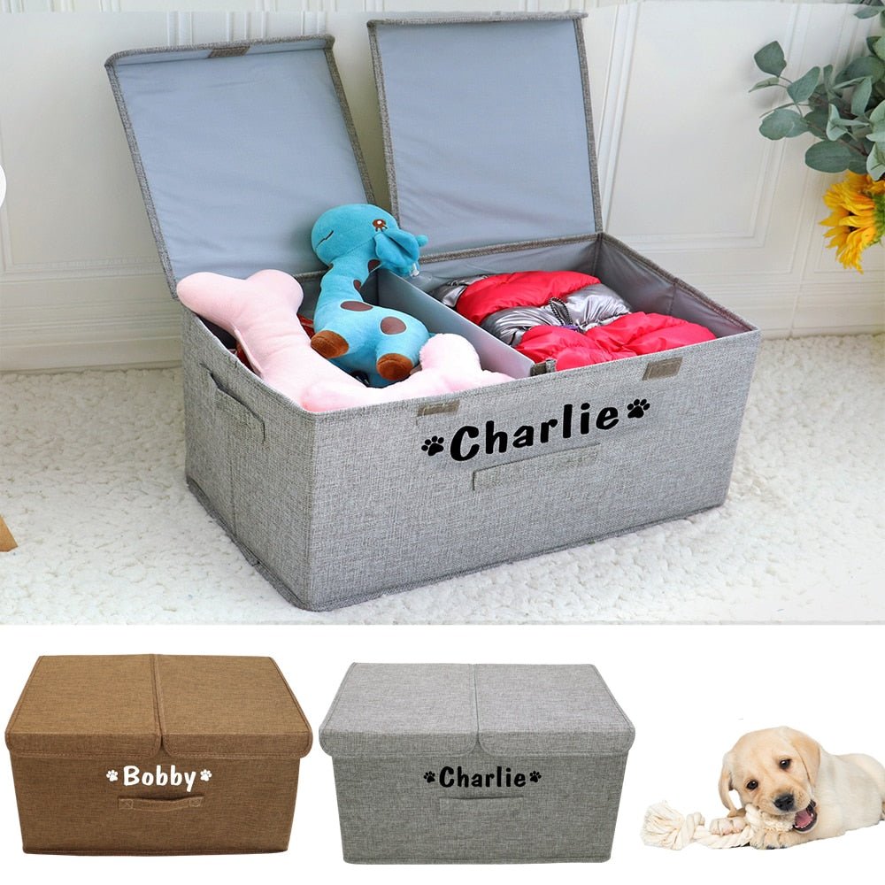 Personalized Storage Folding Box & Lid - Pawsitivetrends