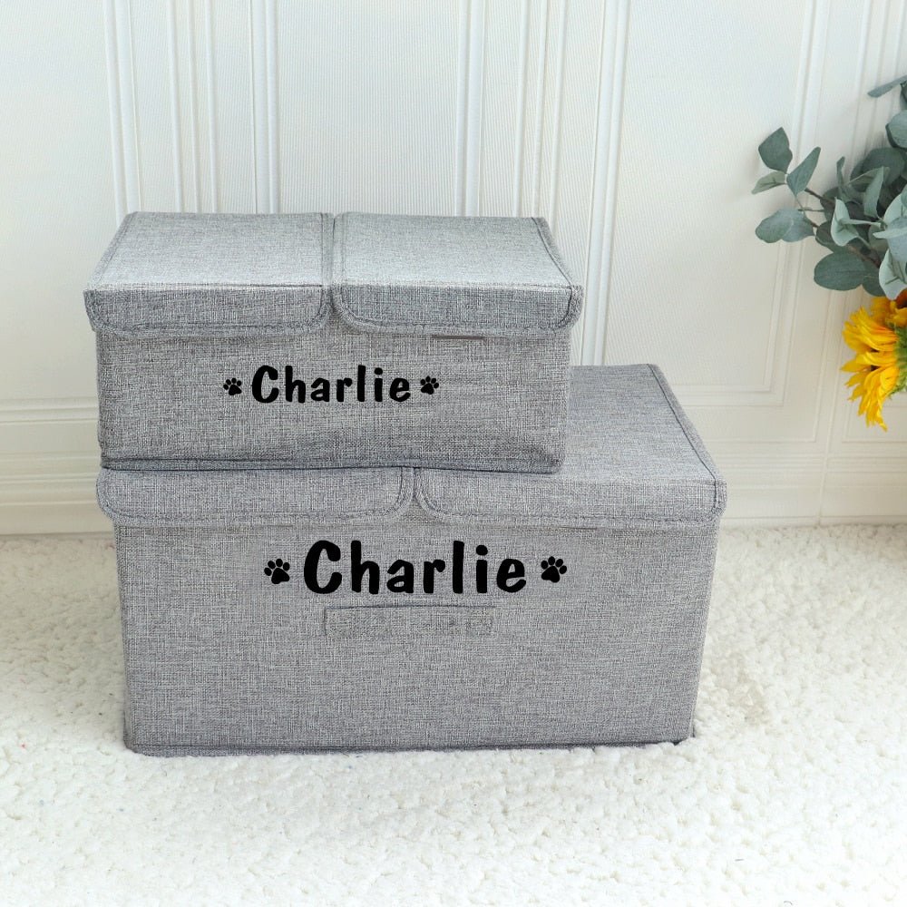 Personalized Storage Folding Box & Lid - Pawsitivetrends