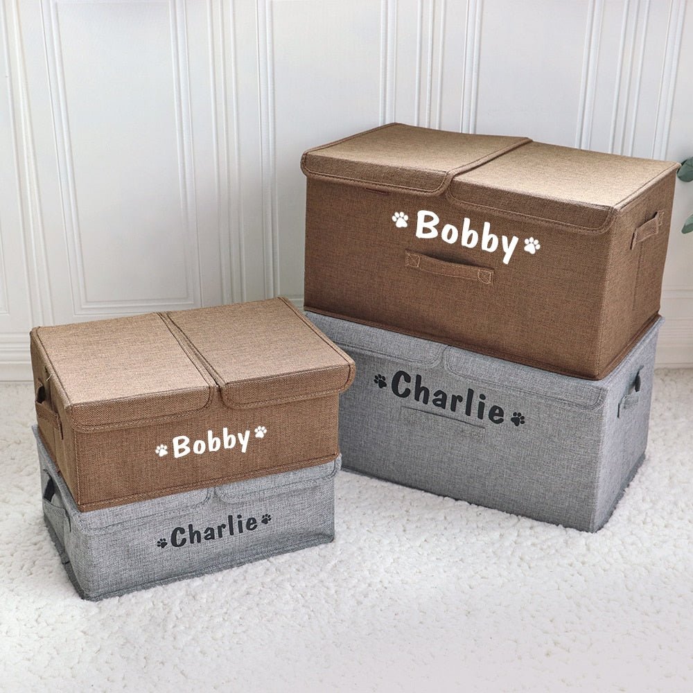 Personalized Storage Folding Box & Lid - Pawsitivetrends