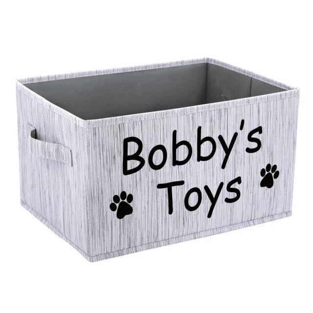 Personalized Toy Basket - Pawsitivetrends